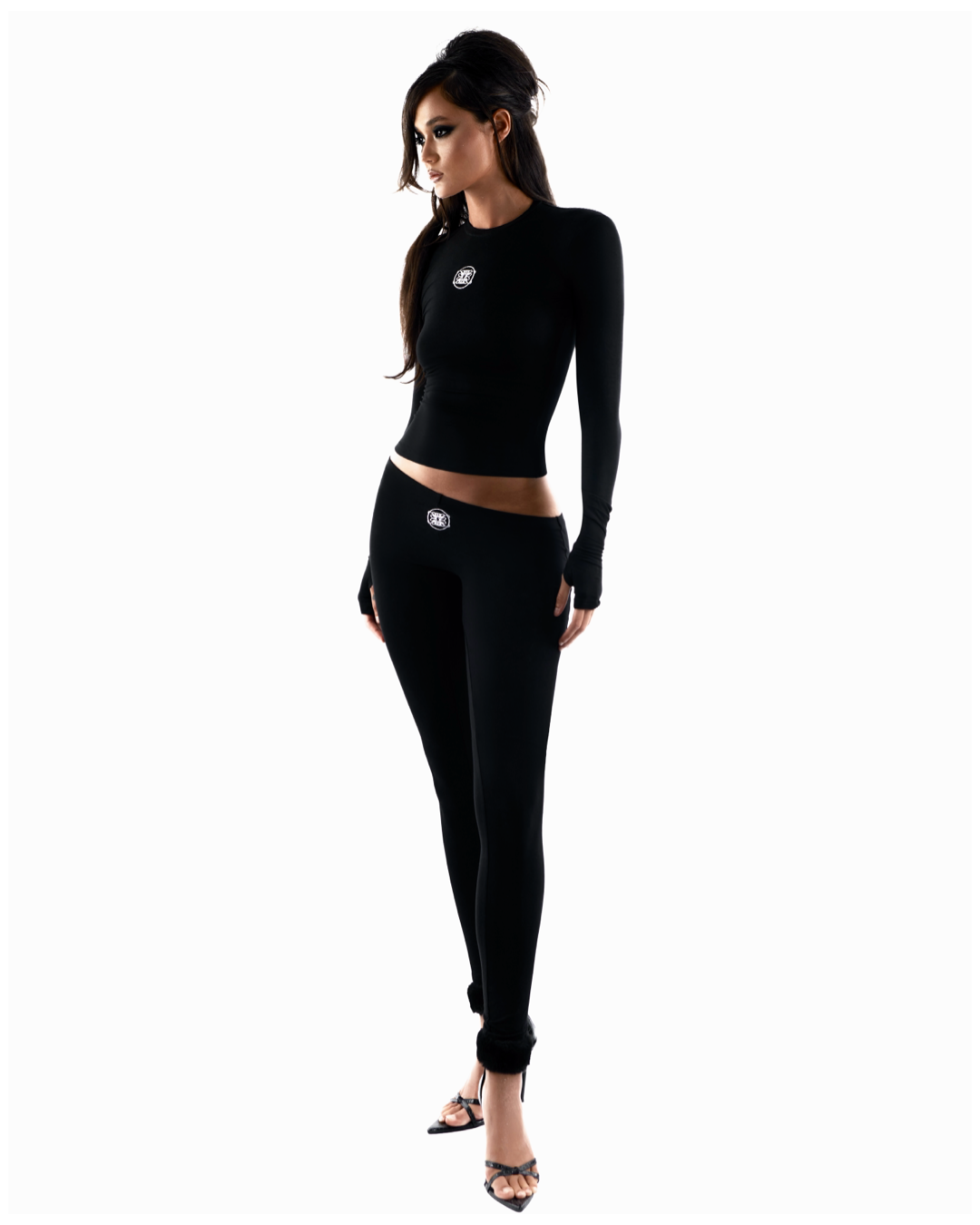 Noir Long Legging Set 01