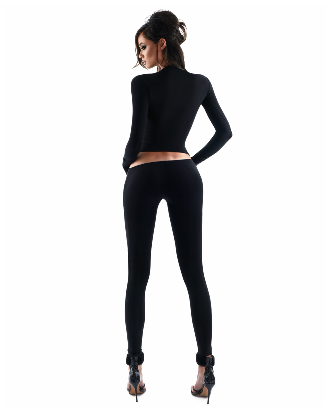 Noir Long Legging Set 01